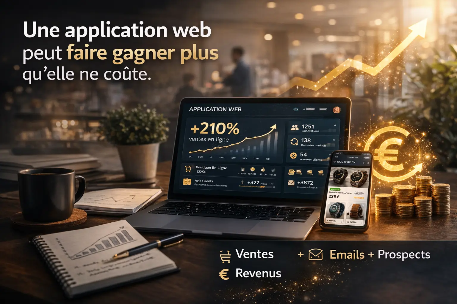 Une application web peut devenir pertinente quand le besoin est clair