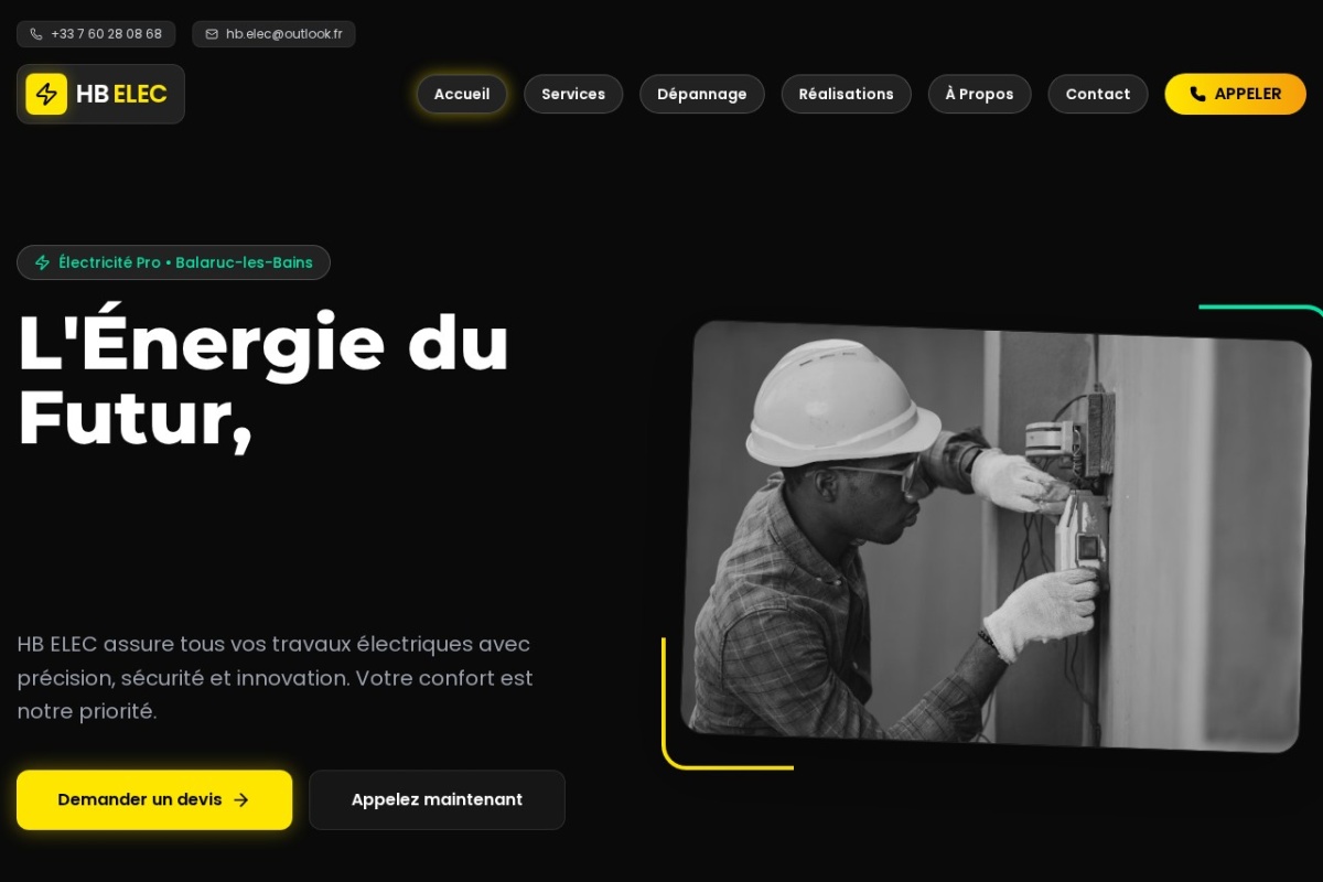 Aperçu du projet HB ELEC