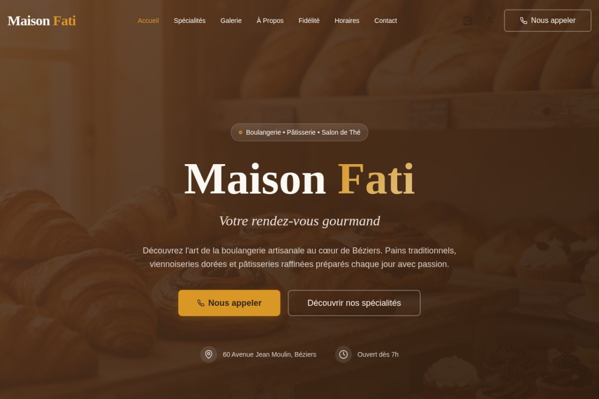 Aperçu du projet Maison Fati
