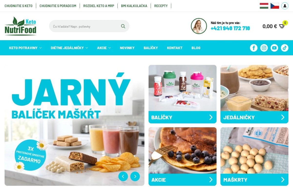 Aperçu du projet NutriFood Keto