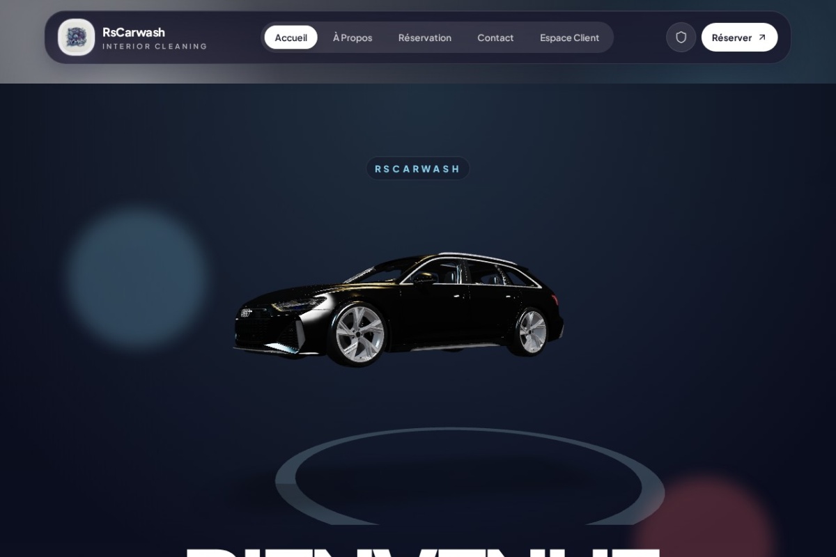 Aperçu du projet RS Carwash
